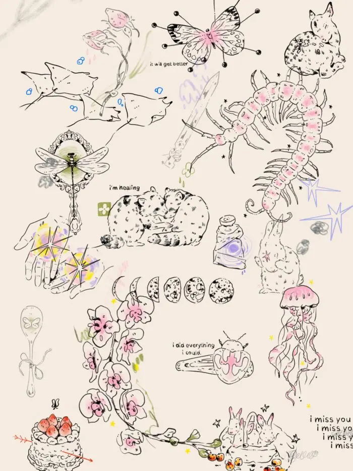 bugs poster_page-0001 Dreamy wall poster