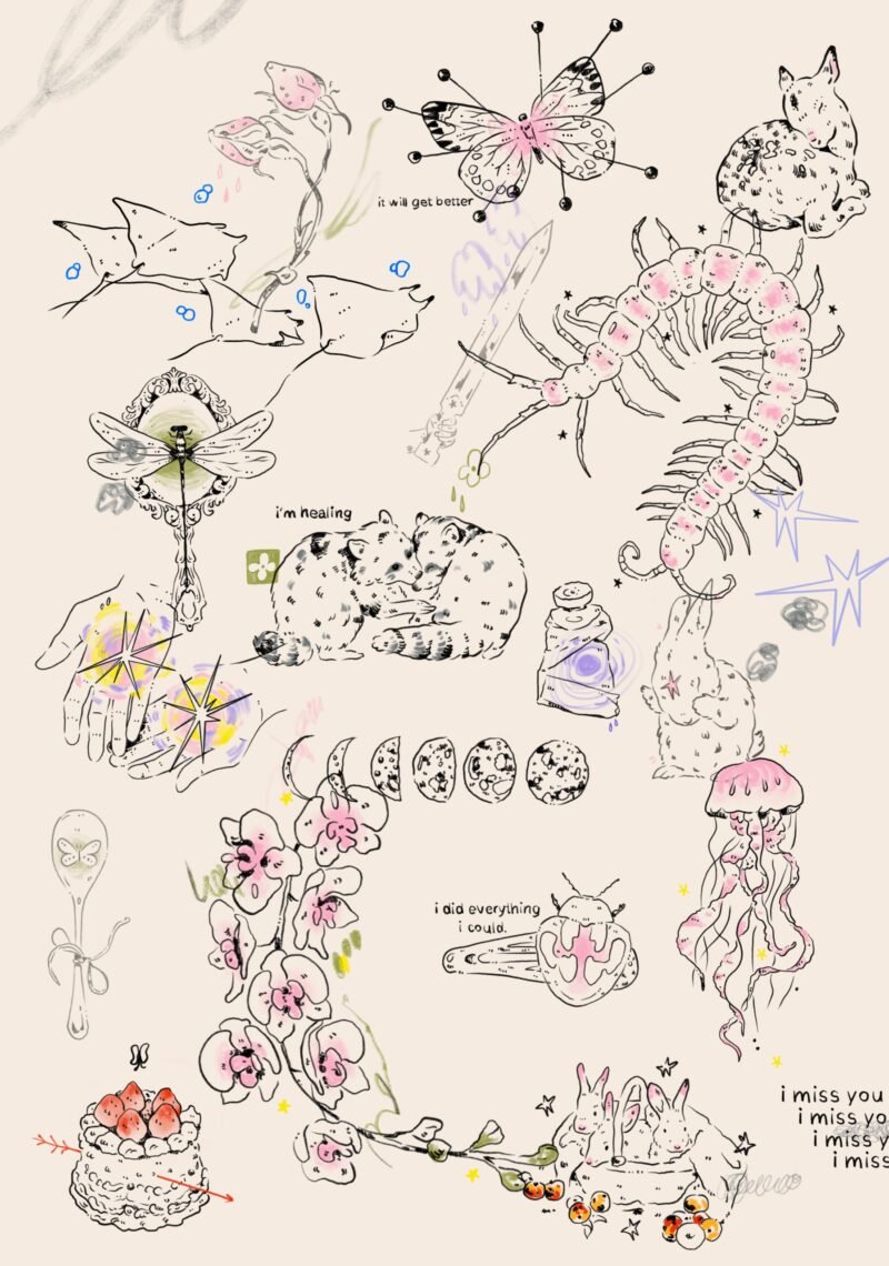 bugs poster_page-0001 Dreamy wall poster