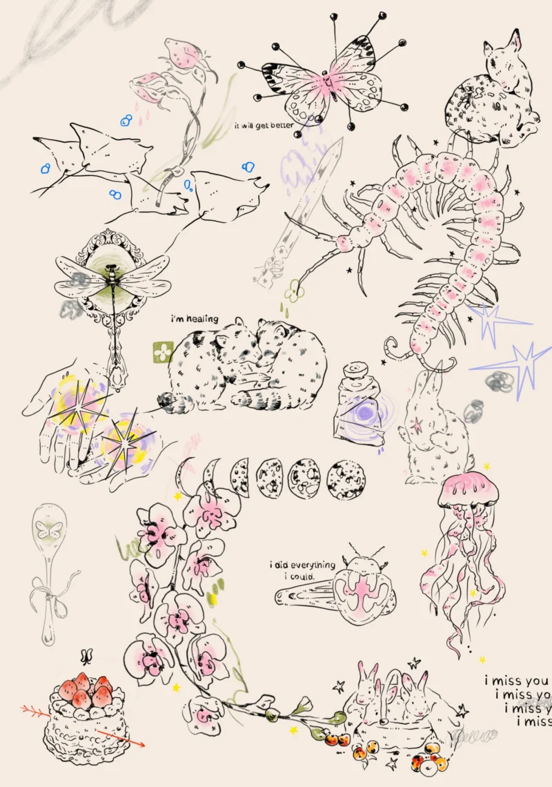 bugs poster_page-0001 Dreamy wall poster