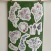 green stickers Сhildish stickers