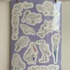 light purple stickers Сhildish stickers