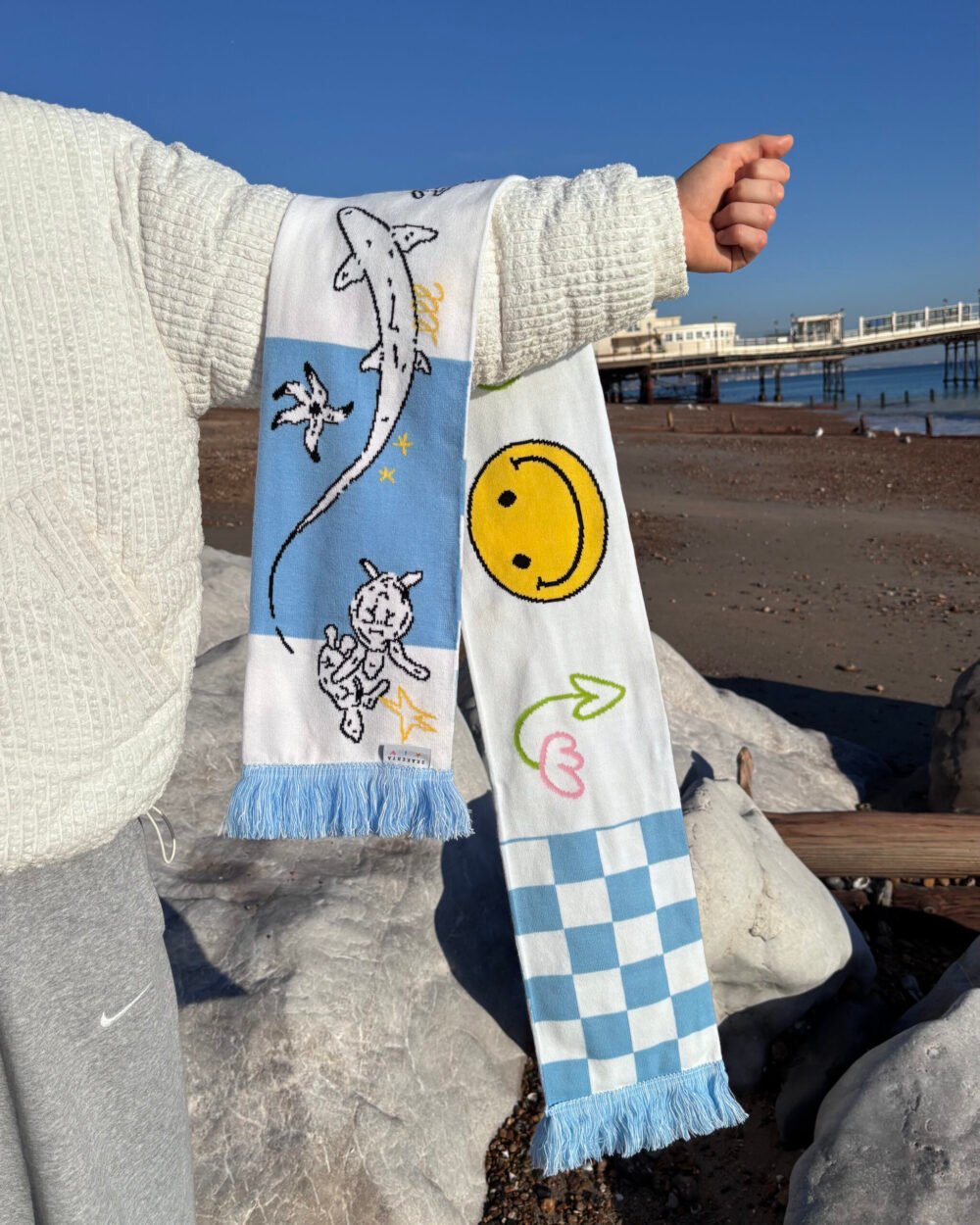 Shark scarf