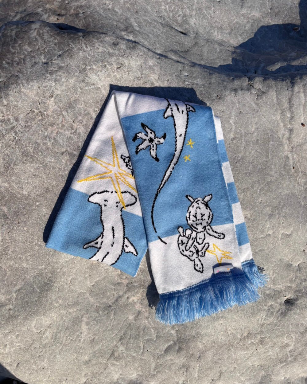 Shark scarf